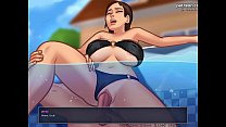 Hot stepsister fucked underwater and successfully impregnated l My sexiest gameplay moments l Summertime Saga[v0185] l Part 25