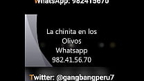 La Chinita - Nympho bukkake whatsapp 925.480.316