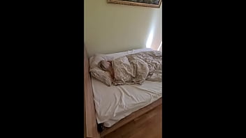 Husband left to work and asked his friend to wake up wife who was still in bed