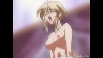 Anime teen sex orgy with busty slut spit roast