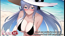 [ASMR Audio & Video] I get so WET and HORNY on are Beach Date!!!! My outfit gets so slippery it CUMS right OFF!!!! VTUBER Roleplay!!
