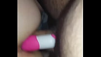 big ass wife gets fucked in ass with dildo and dick